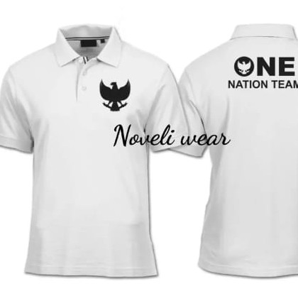 Noveli wear - Kaos polo shirt | kaos kerah pria | kaos polo distro logo bordir Garuda