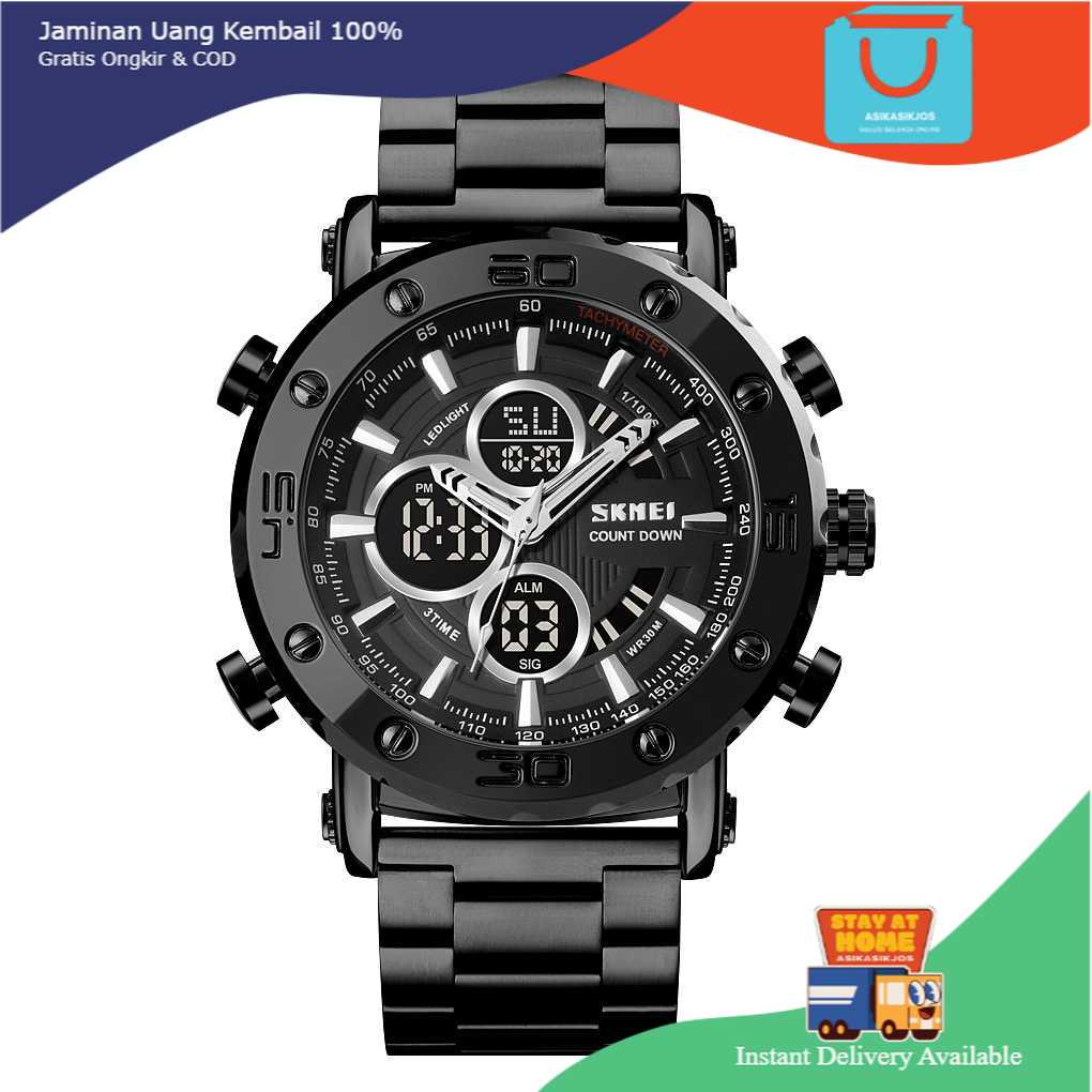 SKMEI ORIGINAL Jam Tangan Digital Analog Pria - 1636