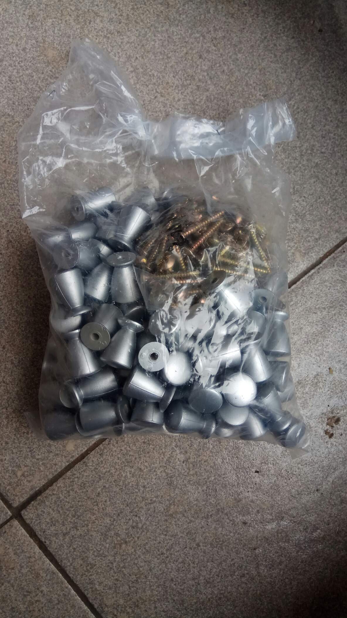 Handle Knob Bulat Laci Dan Lemari Warna Silver / Tarikan Knob Bulat Silver