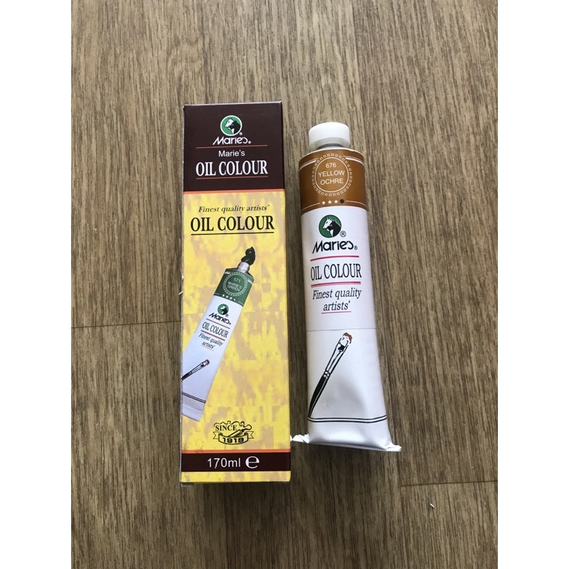 

MARIES OIL COLOUR 170 ML - YELLOW OCHRE ( 676 )