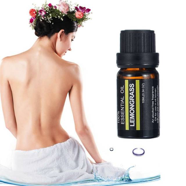 LEMONGRASS ESSENTIAL OIL PURE 100% AROMATHERAPY AROMATERAPI PENGHARUM RUANGAN MURNI RHJY