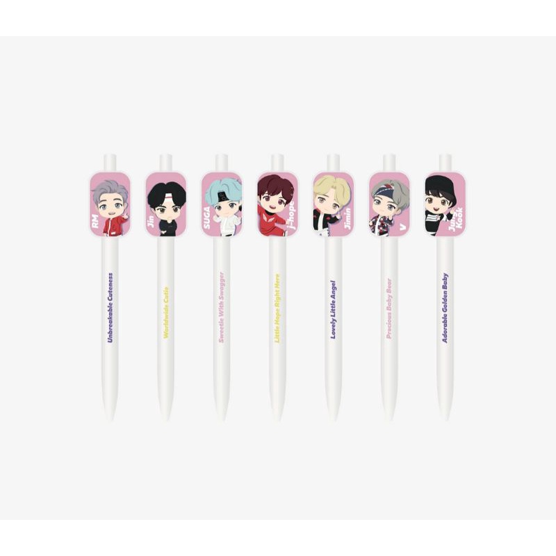 

[OFFICIAL] BTS TINY TAN GEL PEN V TAEHYUNG KIM TAEHYUNG ORI ORIGINAL OFFICIAL POP UP STORE MAP OF THE SOUL MOTS JAKARTA