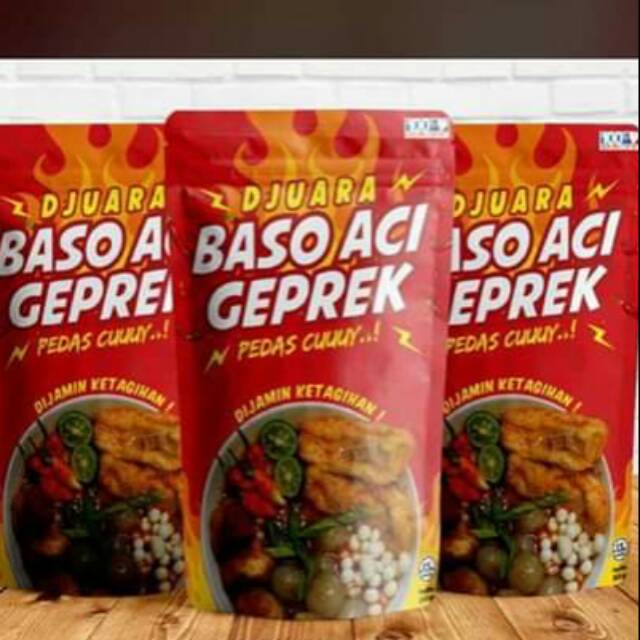 

Baso aci geprek