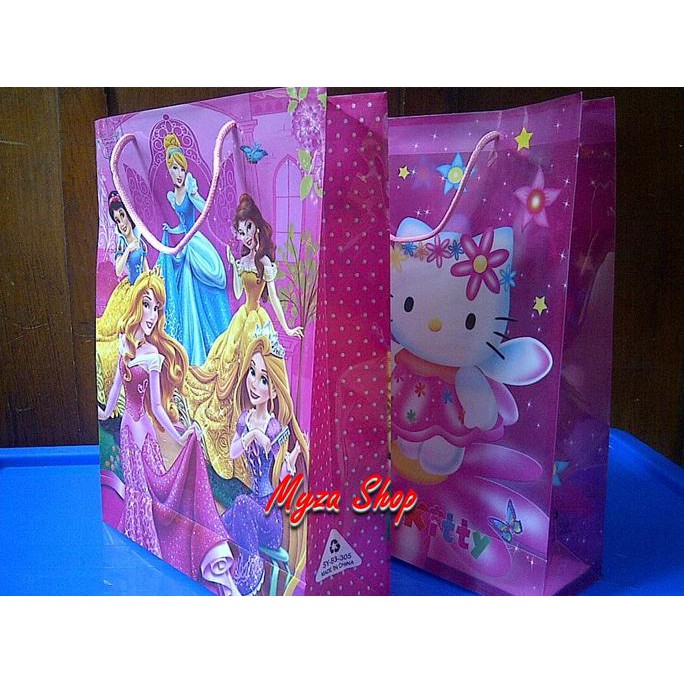 

NEW!!! Tas Ulang Tahun Mika/ Gift bags/ Goodie/ Goody bag/ Karakter kartun