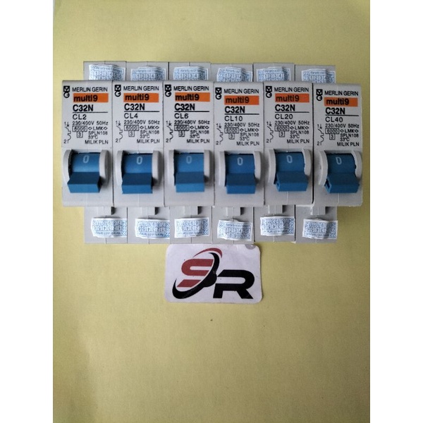 NCB MERLIN GERIN MULTI 9 ,230/400V,50 Hz SETANDAR PLN KUAT BEBAN BESAR DAN TAHAN LAMA 3-4-5-7 TAHUN  Di ORIGINAL