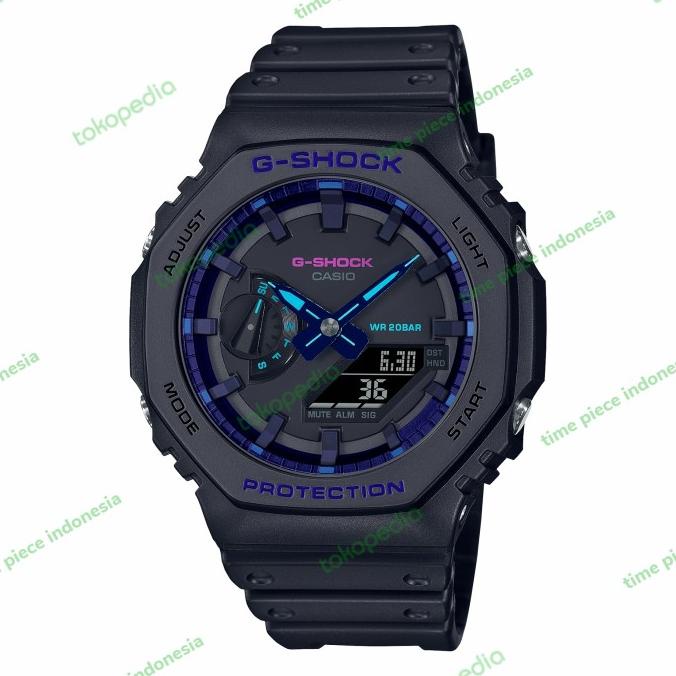 Casio G-Shock GA-2100VB-1ADR / GShock GA2100VB-1A Original & Garansi Termurah