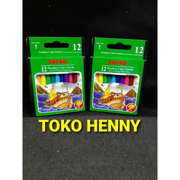 

PENSIL WARNA JOYKO 12 PENDEK