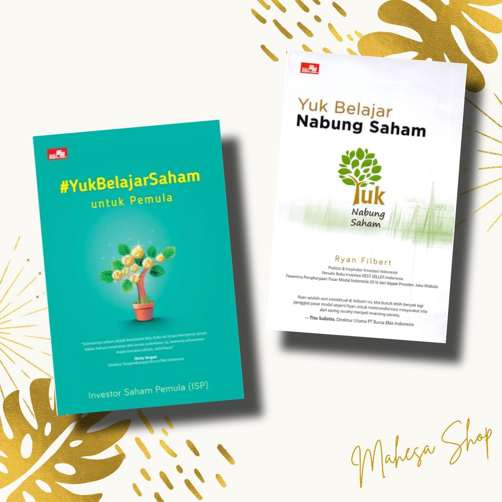 Yuk belajar saham Untuk Pemula & Yuk Belajar Nabung Saham - Ryan Filbert