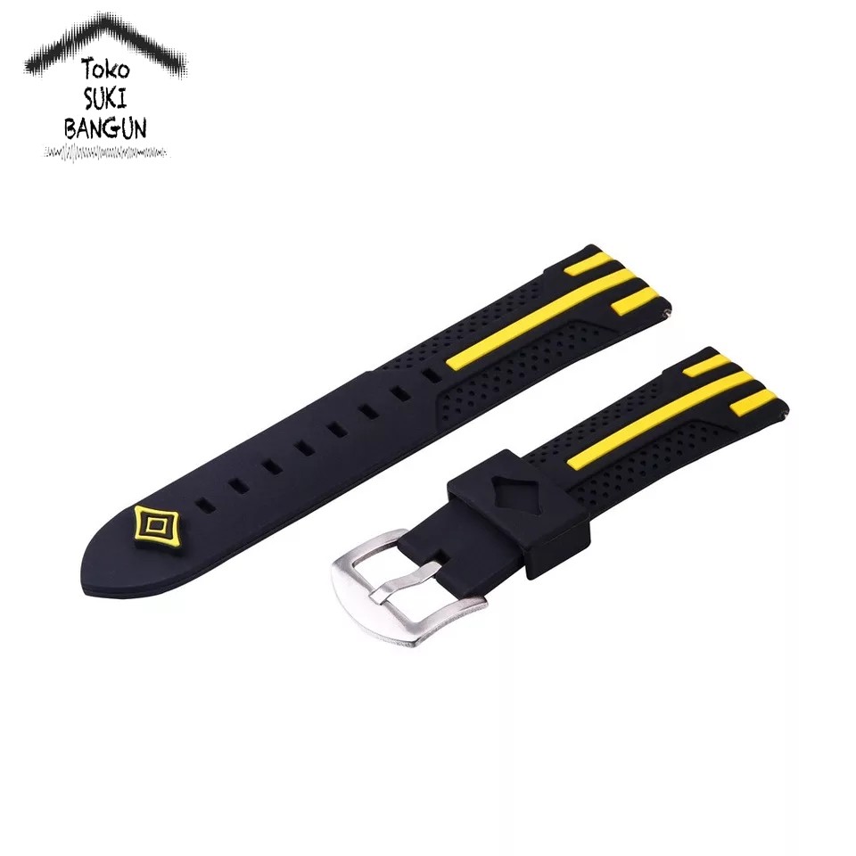 TALI JAM 22mm QUICK RELEASE Rubber NINJA Colorful Watch Band Strap