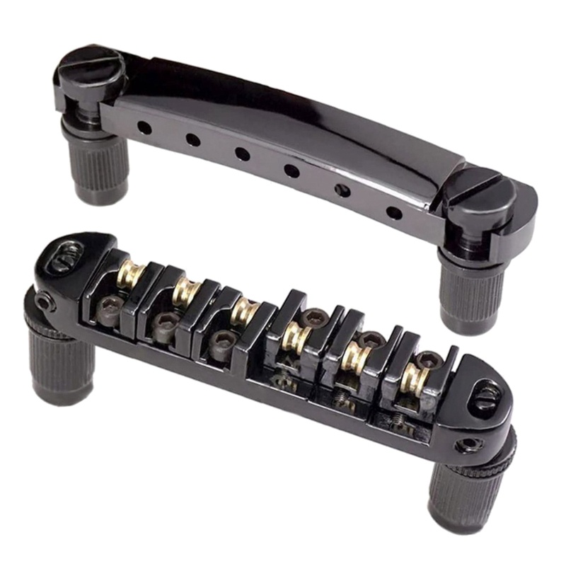 Bridge Saddle Tailpiece Roller Untuk Gitar Elektrik