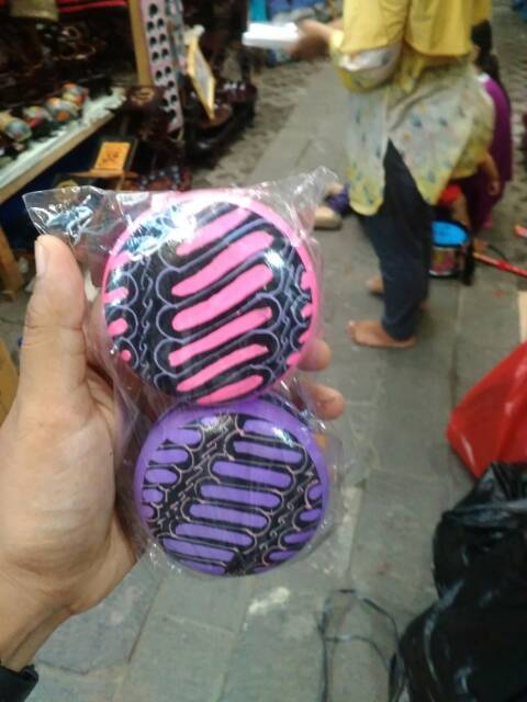 Termurah! Yoyo Batik khas Jogja - Mainan Edukatif Unik dan Cantik