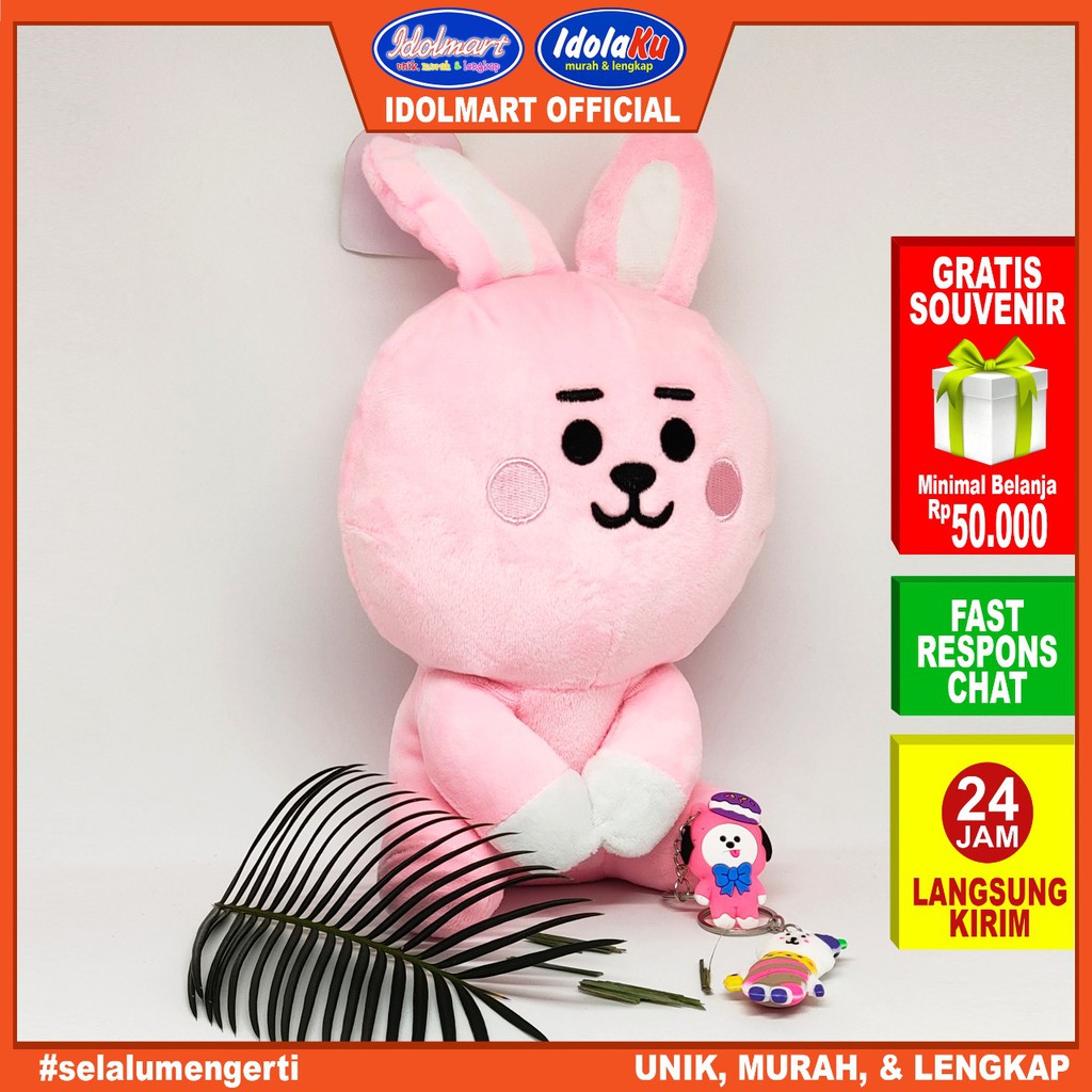 IDOLAKU  Boneka Unofficial Cooky Tata Chimmy - Boneka Karakter