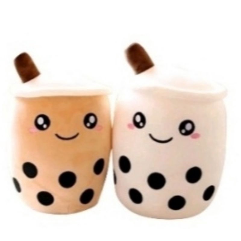 BONEKA BOBA / BONEKA BOBA LED LAMPU KEDIP / Boba Bubble Milk Tea Brown Sugar