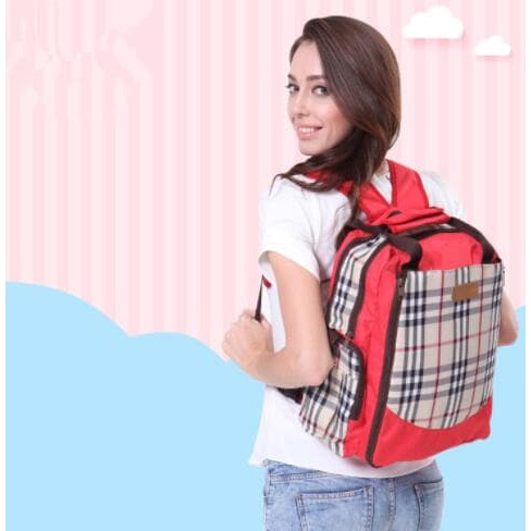 260 Tas bayi Travelling bag multifungsi diaper bag Water proof