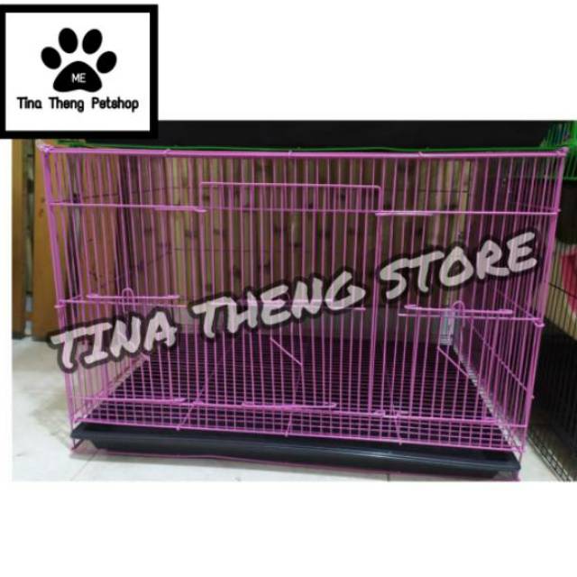 Kandang Kucing Anjing JUMBO 60x40x40-5