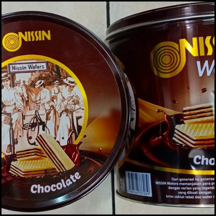 

NISSIN WAFER CHOCOLATE 570GR COKLAT KUE KALENG ENAK BISKUIT