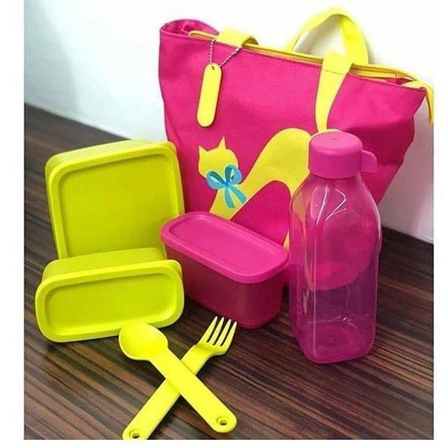 Tupperware bekal sekolah,kuliah,kerja
