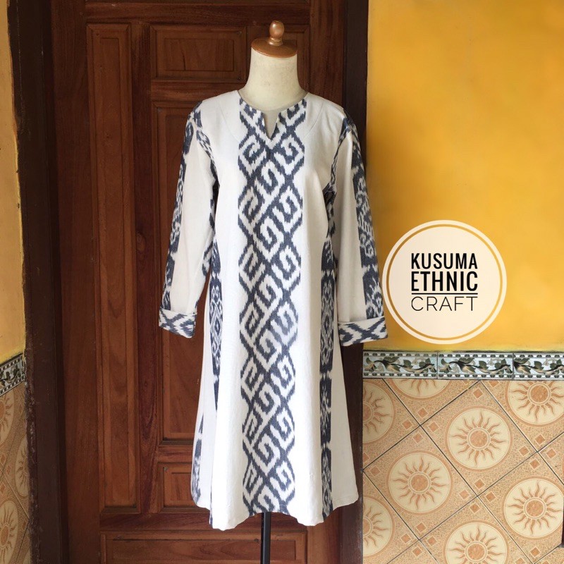 Dress Tenun Jayanagara Original Handmade