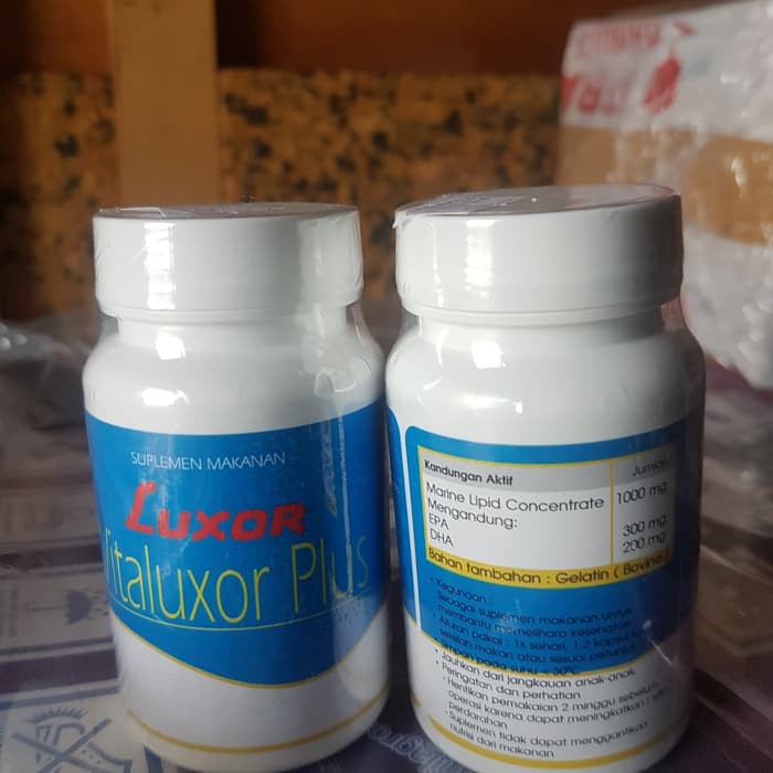 TERMURAH - Vitaluxor Plus/ omega luxor/ luxor original