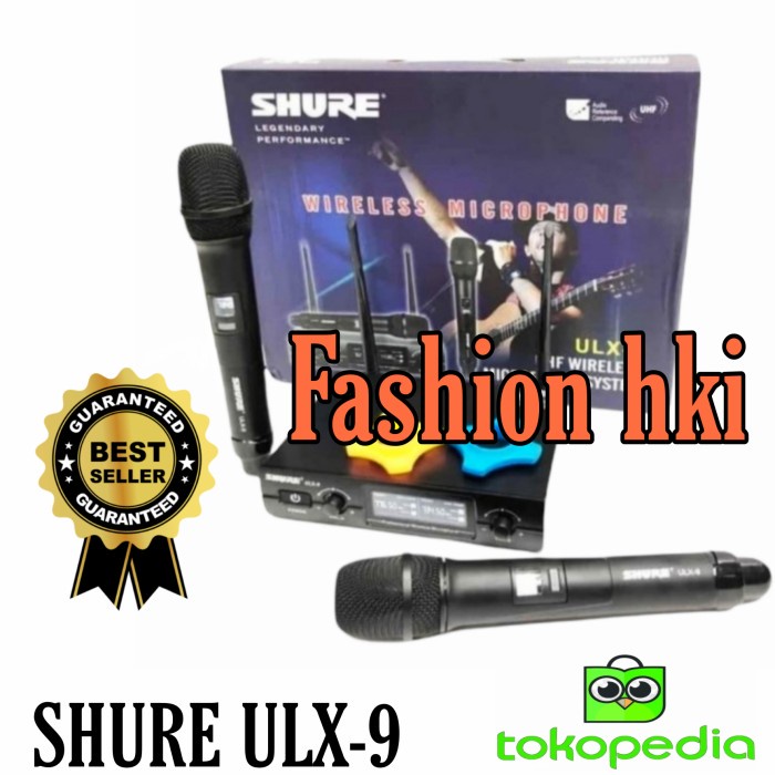 Produk Terbaru Mic Wireless Shure Ulx-9 Ulx9 Ulx 9 Mic Shure Ulx 9 Free Koper Mic