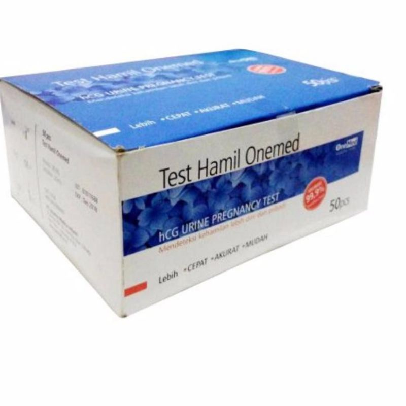 Tes Hamil Onemed 1 box isi 50 pcs