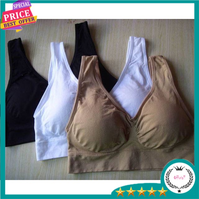 CO BRA Big Size PREMIUM 3 warna+ BOX / BH Sport Bra ORI GENIE BRA CLASSIC / Bra Import mengencangkan