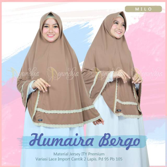 Humaira bergo by Ayundya Hijab