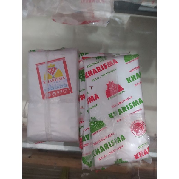 Plastik PE Es Lilin / Es Batu Merk KHARISMA ukuran 8x30 cm