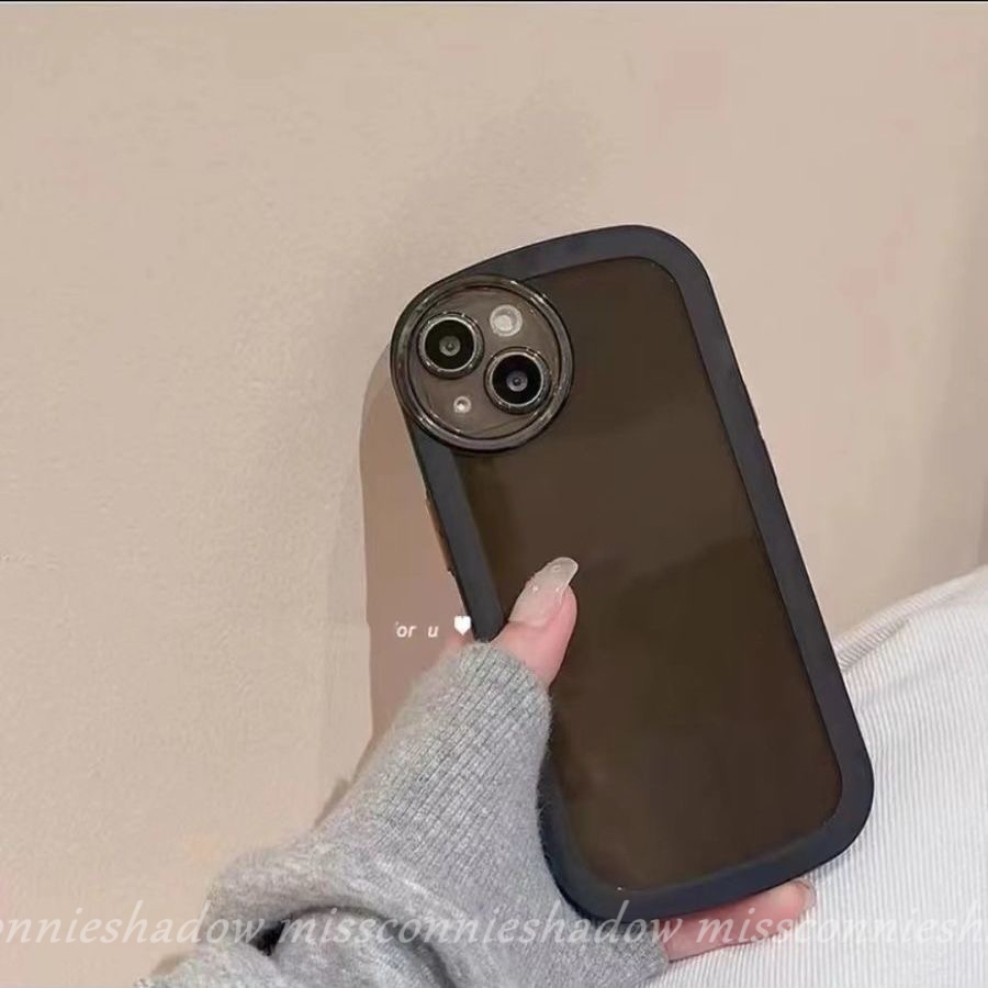 Soft Case Pelindung Lensa Bahan TPU Warna Macaron Tahan Banting Untuk iPhone 11 12 13 Pro Max 6 6s 7 8 Plus X XR XS Max SE 2020