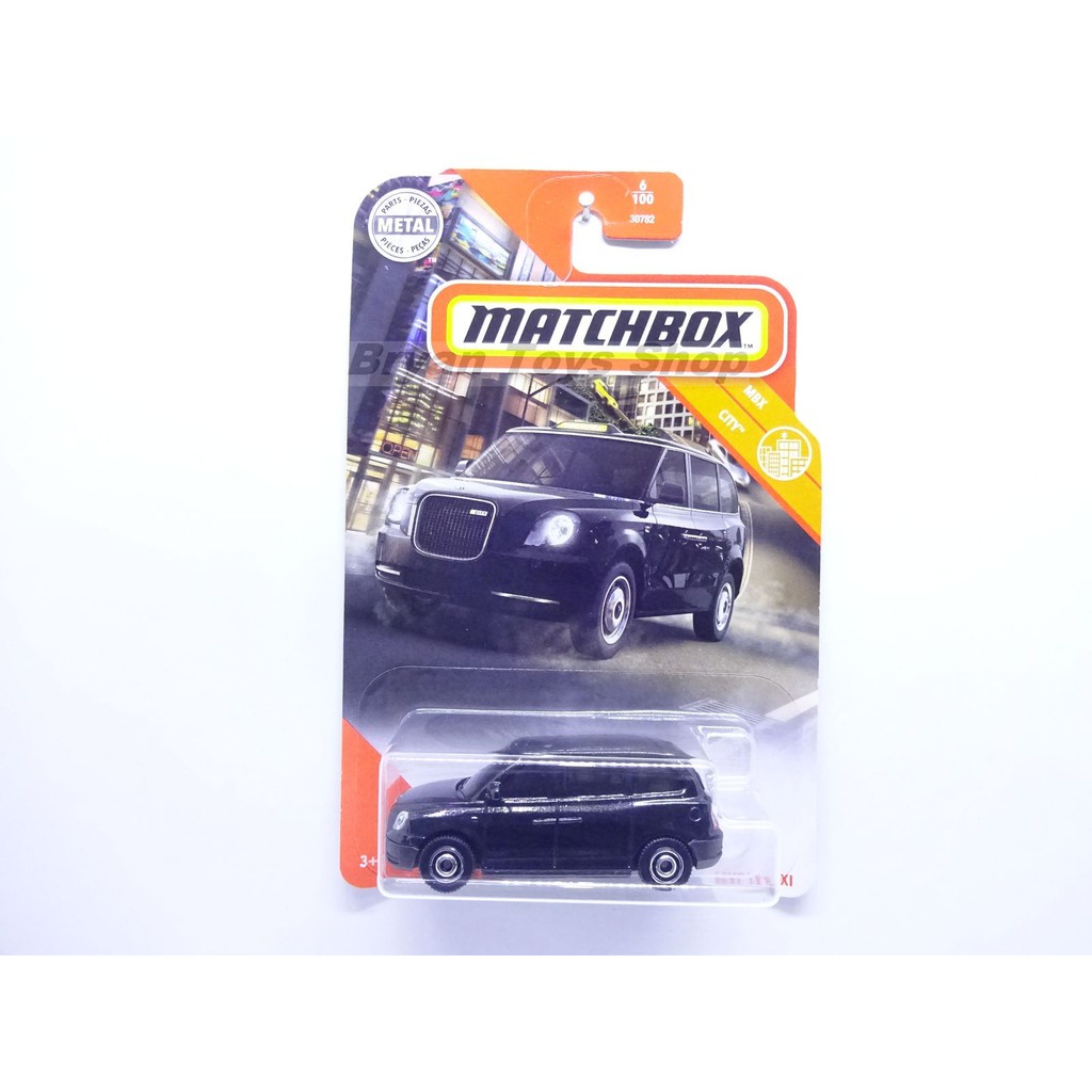 Matchbox MBX City Levc TX Taxi Hitam