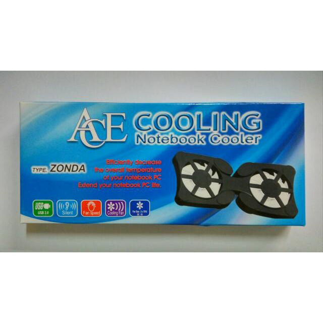 Laptop Coolerpad ACE Cooling Pad Type : ZONDA