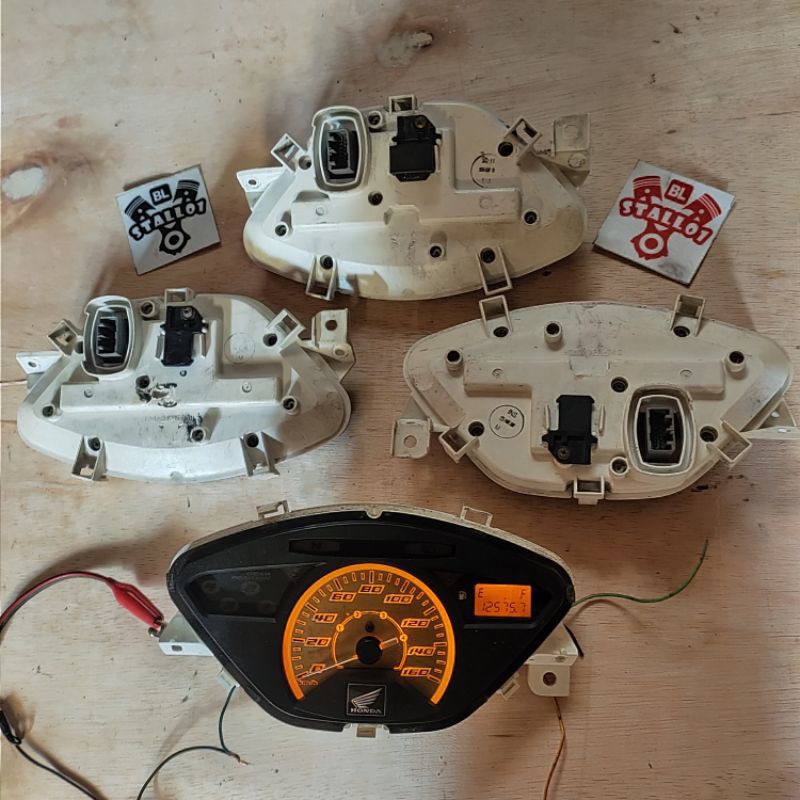 Speedometer spedometer sepido meter kilometer Honda Supra x125 x 125 D asli
