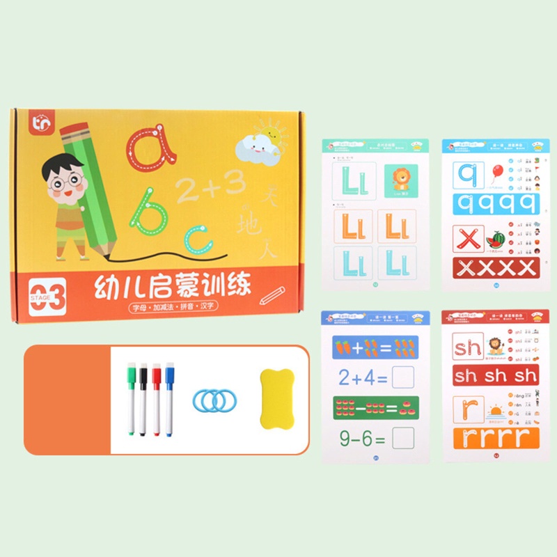 Mary Buku Metode Montessori Untuk Anak Belajar Menulis / Menggambar