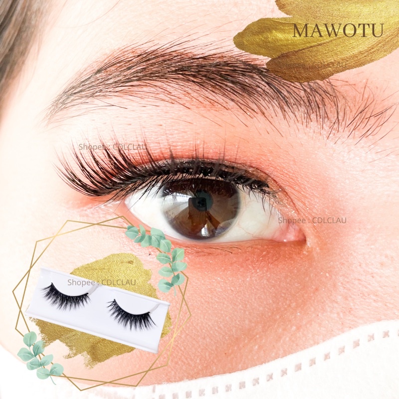 SL14 3D MAwotu  -  Xanadu Plethora - Bulu Mata Palsu Atas - Strip Lash