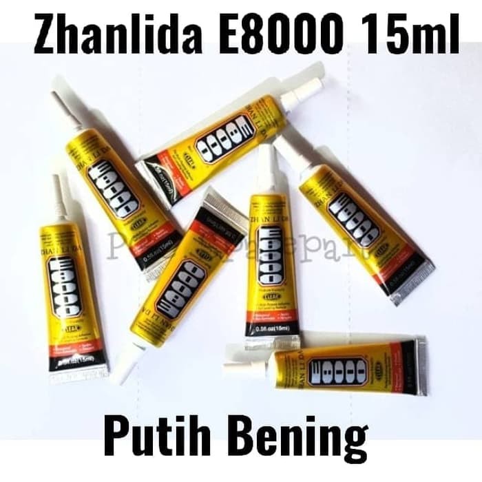 

TERLARIS Lem LCD Touchscreen Backdoor Original Zhan Li Da E8000 15ml Wrn Bening