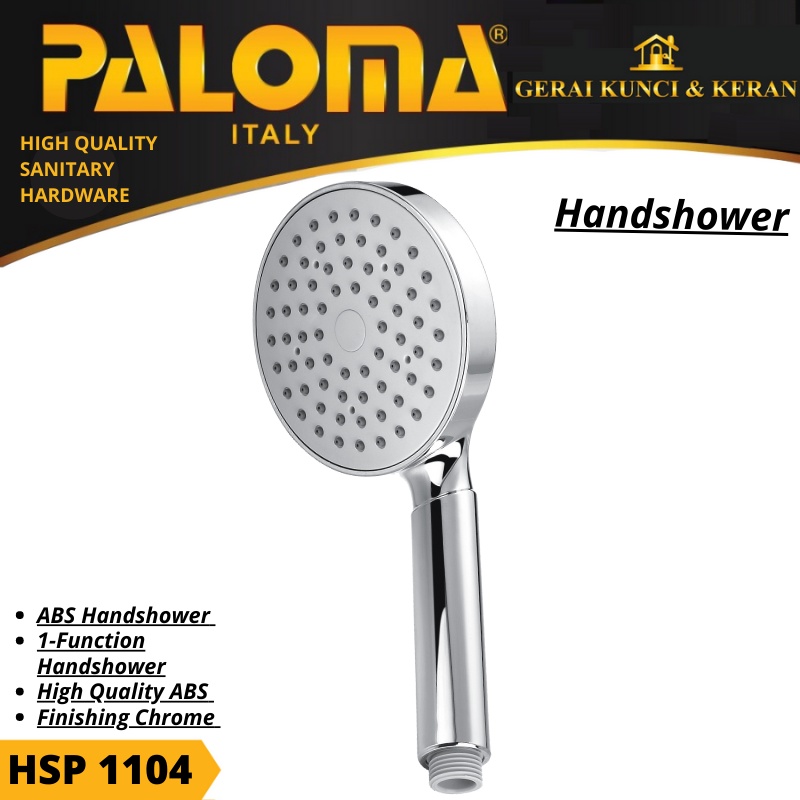 HAND SHOWER PALOMA HSP 1104 SHOWER GENGGAM TANGAN MANDI ABS