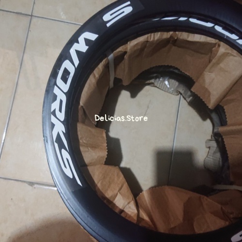 Rims Velg Sepeda Ukuran 20 Murni 406 Tinggi Rims 4Cm S-Works Sakoni 054