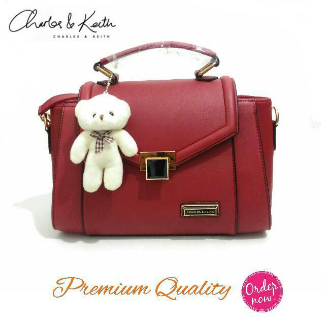 Cha Kei Ashanti Ashanty [Maroon/ Merah Marun] Tas Wanita Cantik Asyanti