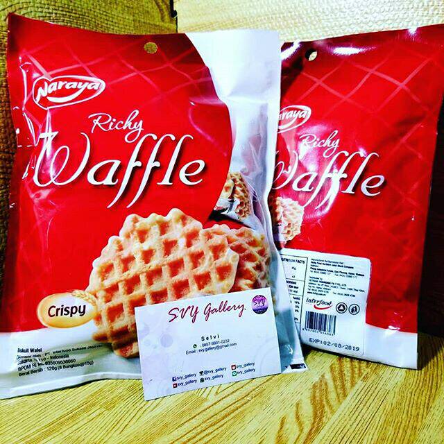 NARAYA RICHY WAFFLE 120GR
