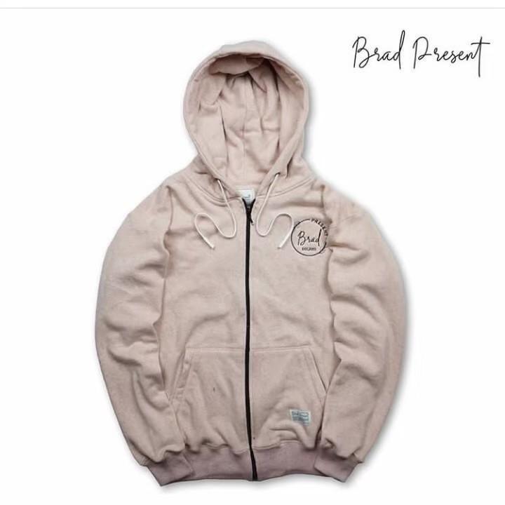 Hoodie Sweater Jacket Brad Present Oroginal Distro Bandung