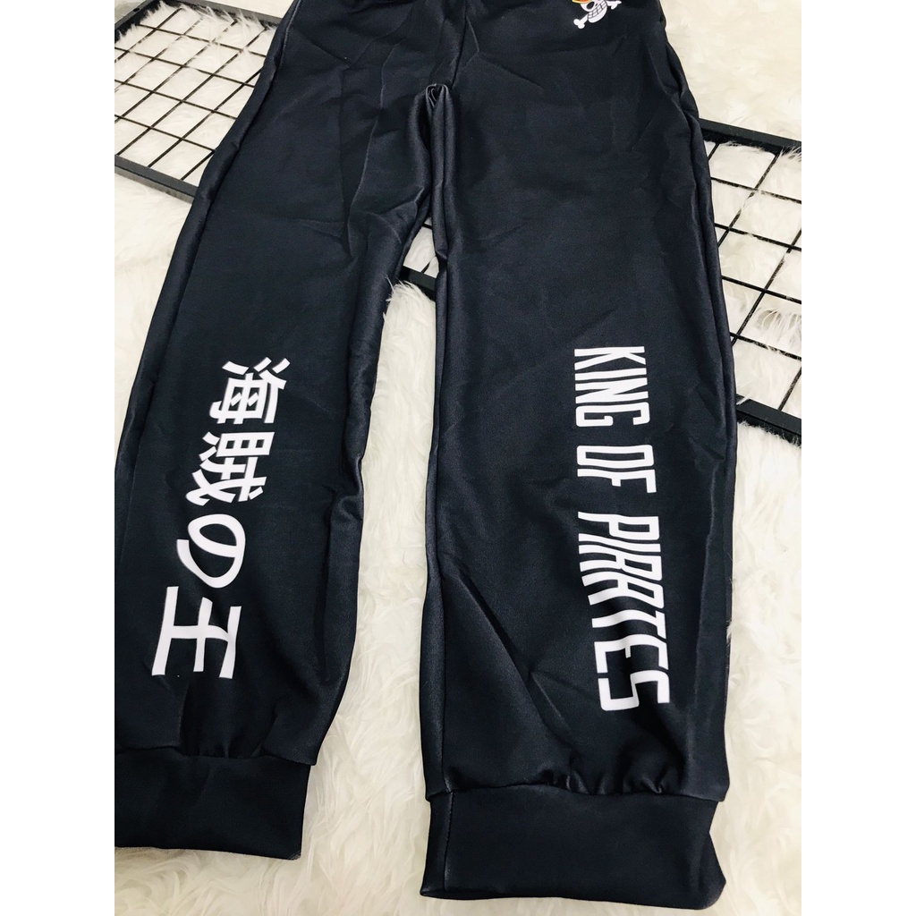 Jogger Pants Onepiece King Of Pirates Anime Manga Premium Unisex