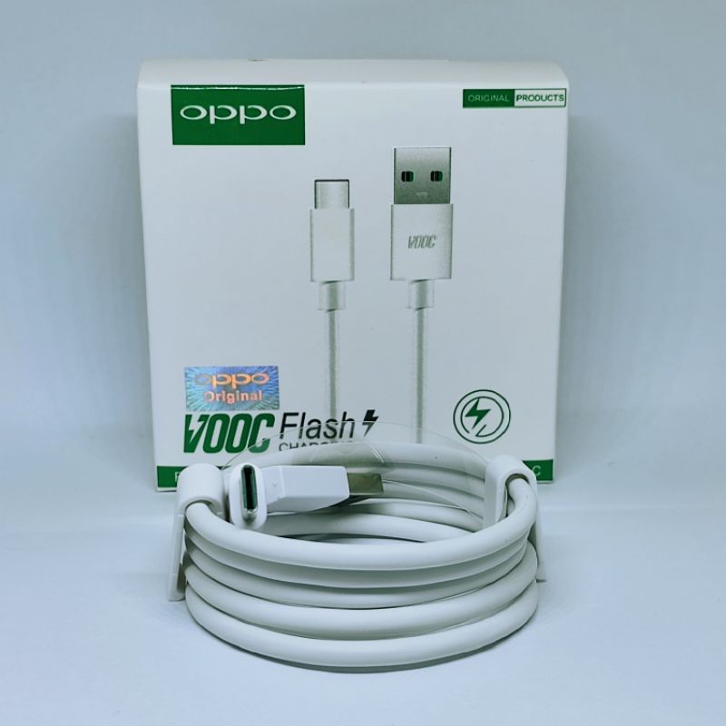 KABLE KABEL DATA OPPO VOOC TIPE C ORIGINAL