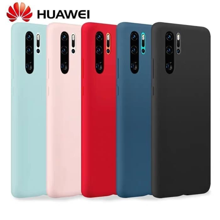 Huawei P30 Pro Liquid Silicone Case Back Cover