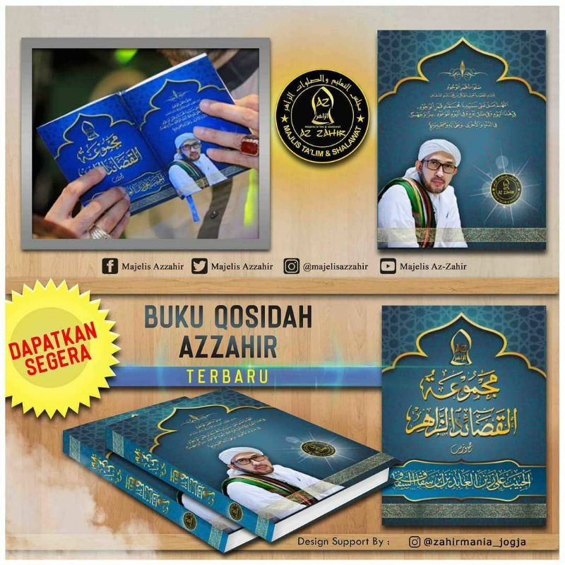 Kitab Sholawatan/Qosidah Original Az-zahir