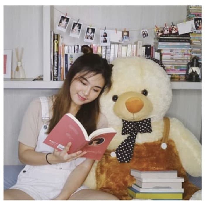 Boneka teddy bear jojon jumbo 1 meter impor