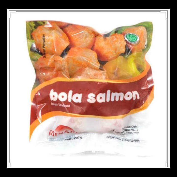 MINAKU bola salmon 200 gram