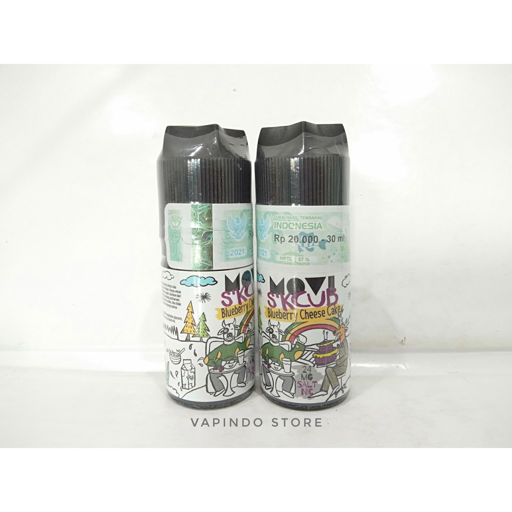 NIC 24MG SKCUB BUCKS BAKE BLUEBERRY CHEESECAKE 30ML SALTNIC E LIQUID