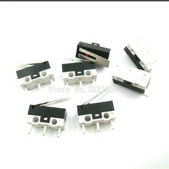 Micro Switch Push Button Switch 3 Pin 2A 125V AC Mini Light