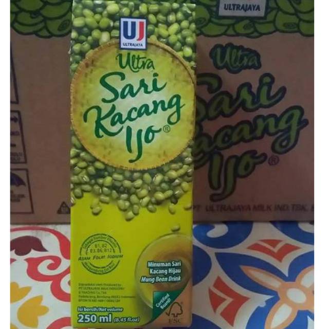 

Ultra Sari Kacang IJO 250ml