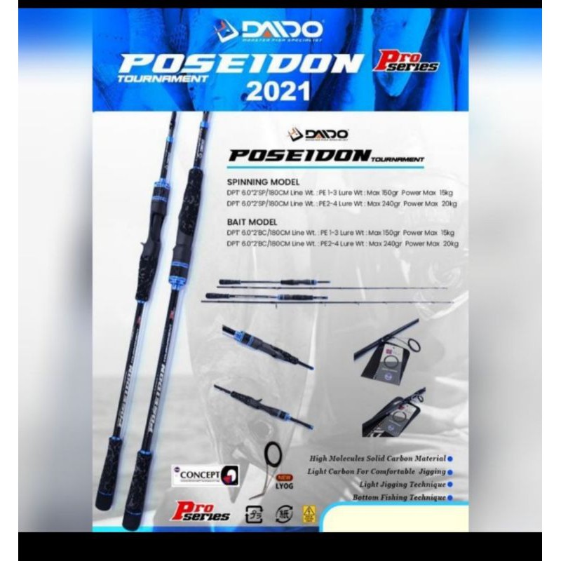 Joran Daido Poseidon Pro Series 602